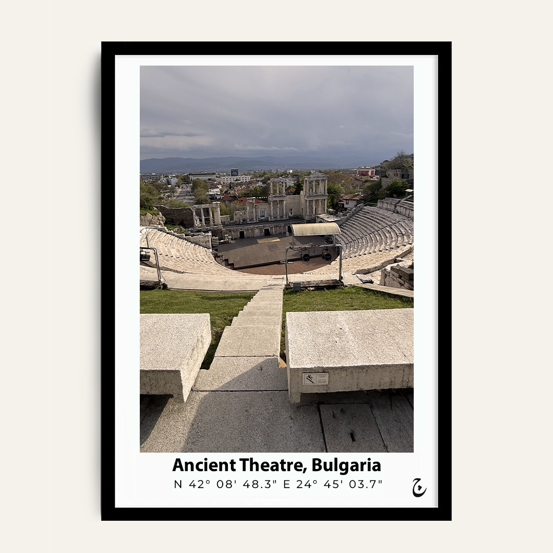 The Empty Stage framed wall art by Vajwala