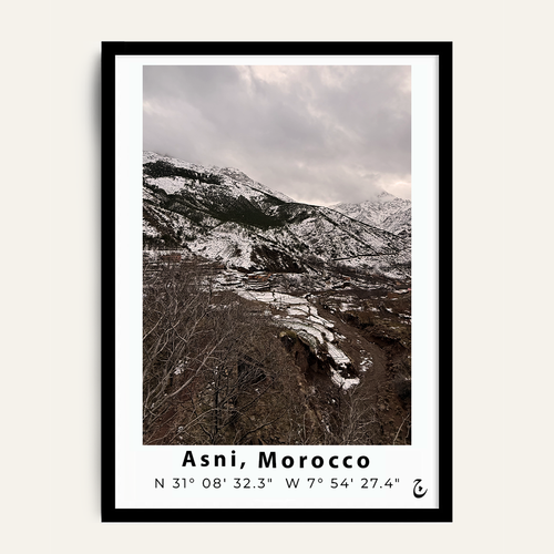 After the Snow, Asni framed wall art by Vajwala