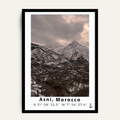 The High Atlas framed wall art by Vajwala