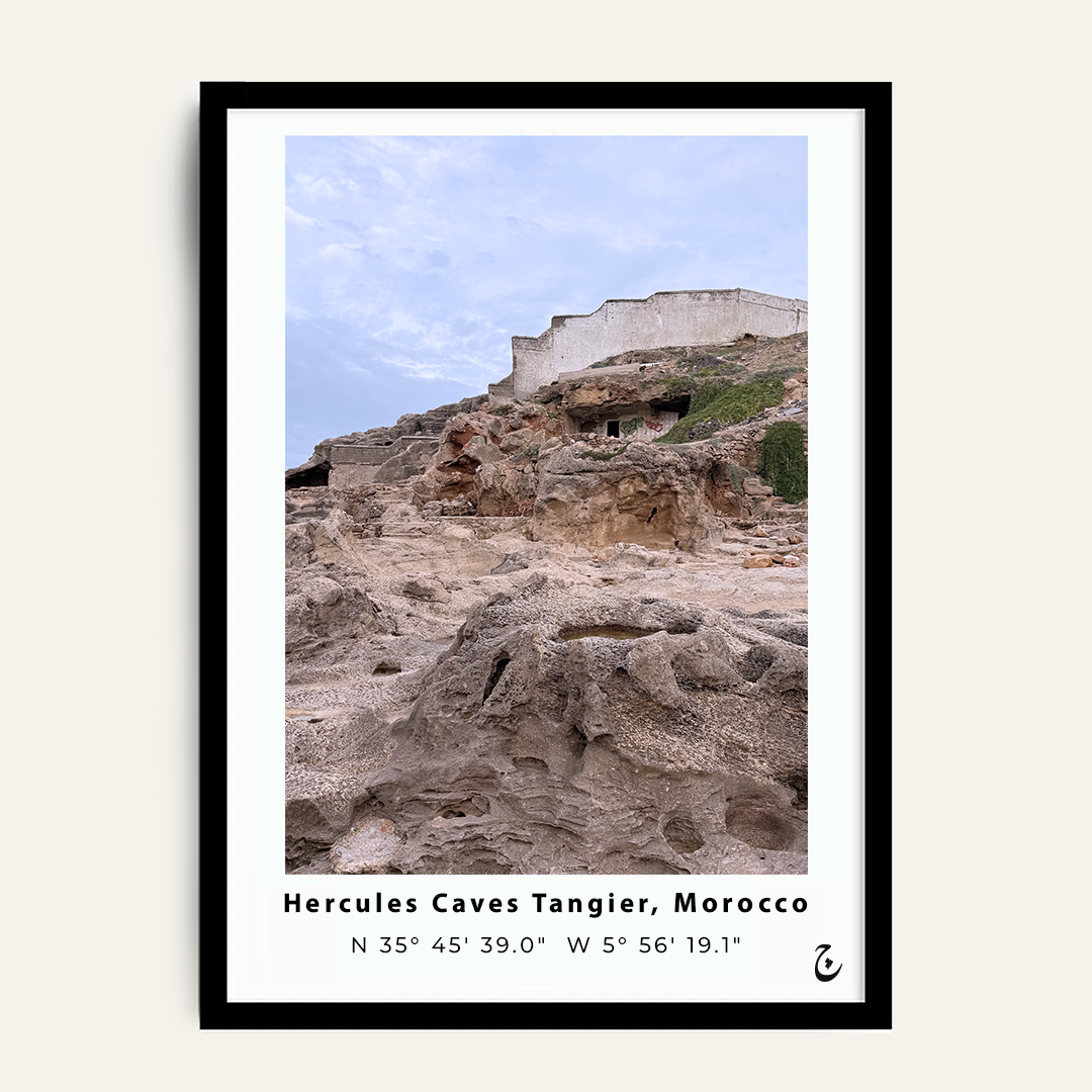 The Edge of Tangier framed wall art by Vajwala