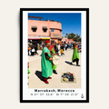 The Square Has Its Own Language framed wall art by Vajwala