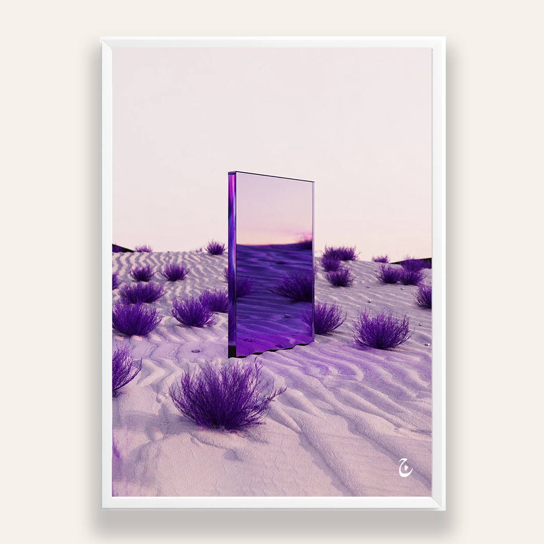 The Other Side framed wall art by Vajwala