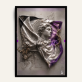 Baroque Signal framed wall art by Vajwala