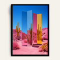 Glass and Thorn framed wall art by Vajwala