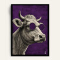 Spiral Vision framed wall art by Vajwala