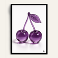 Crystal Pair framed wall art by Vajwala