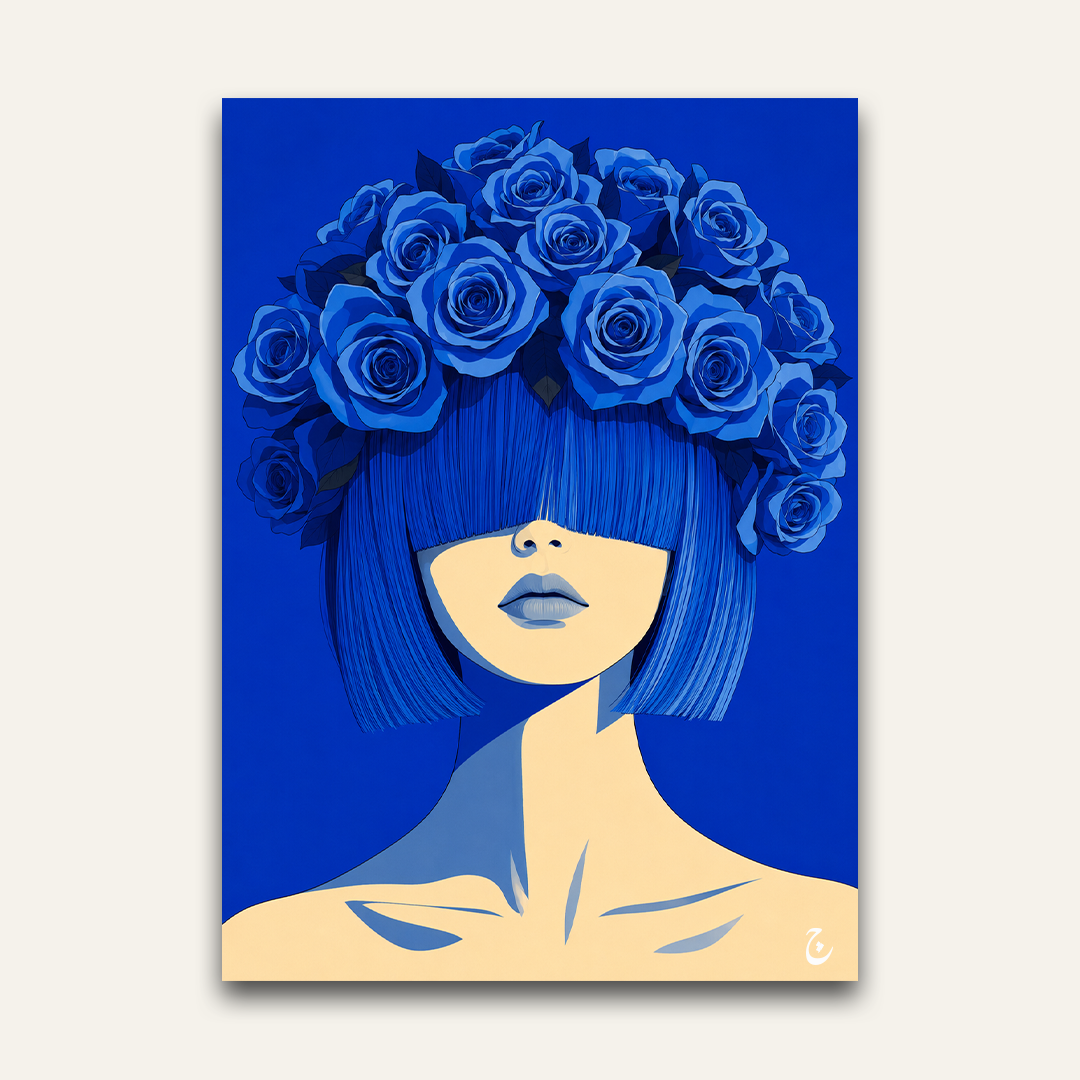 Veiled in Blue
