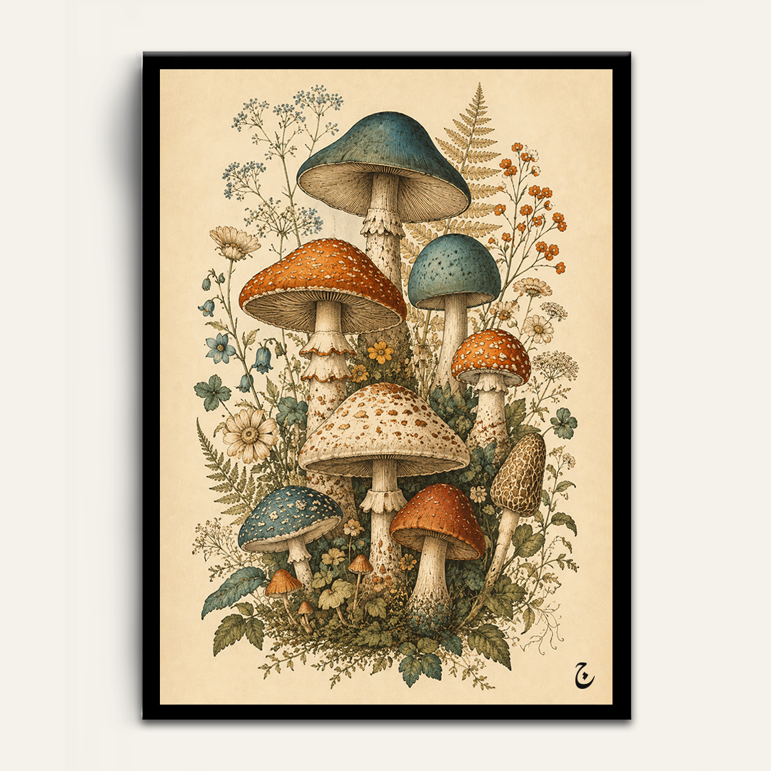 Antique Grove framed wall art by Vajwala