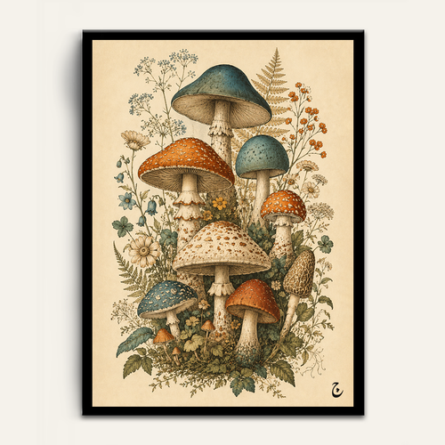 Antique Grove framed wall art by Vajwala