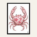 Porcelain Claw framed wall art by Vajwala