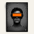 Zero Visibility framed wall art by Vajwala