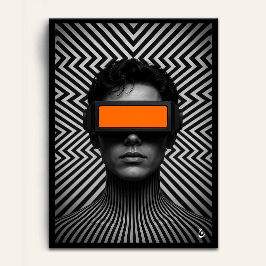 Zero Visibility framed wall art by Vajwala
