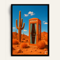 No Signal framed wall art by Vajwala