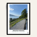 The Long Way Down framed wall art by Vajwala