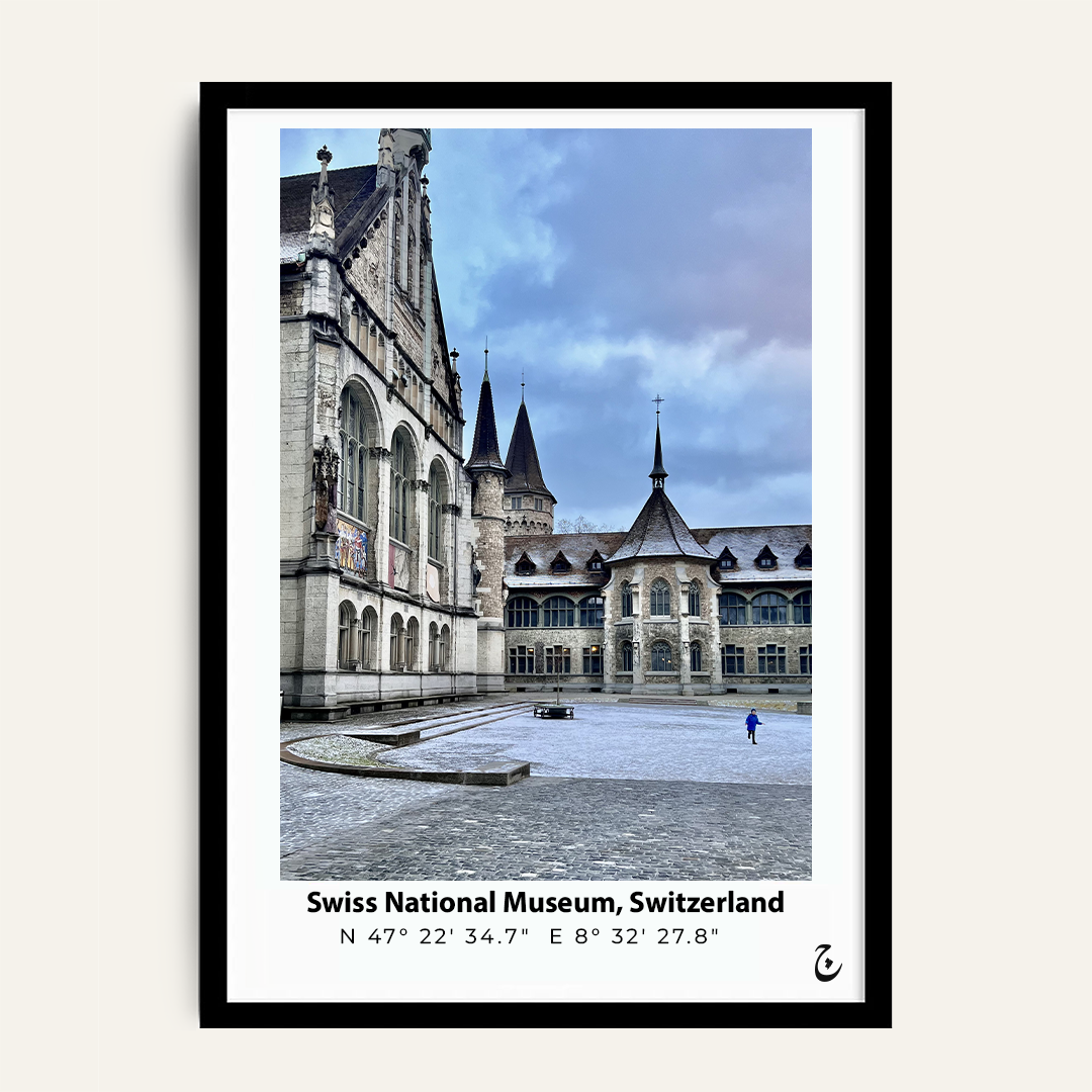 The Inner Court framed wall art by Vajwala