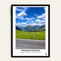 Wiesenberg at Noon framed wall art by Vajwala