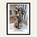 Everything at Once framed wall art by Vajwala